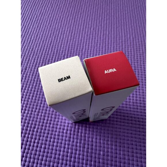 2 Smashbox HALO Plump Glow Gloss Lipgloss NEW Beam & Aura Lip Gloss - Picture 7 of 7